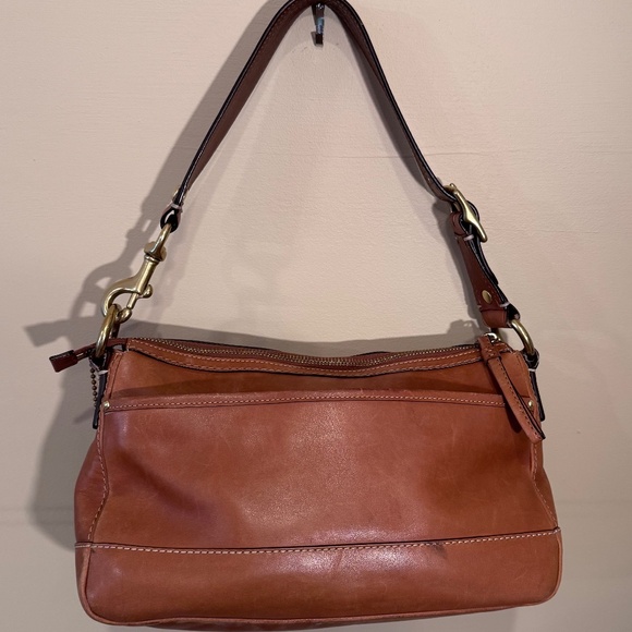 Vintage COACH LEGACY 65th Butterscotch Double turn lock - Picture 4 of 11